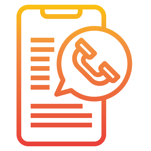 Llamada telefónica icono gratis