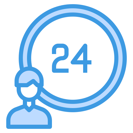 24 heures Icône gratuit 24 heures Icône gratuit