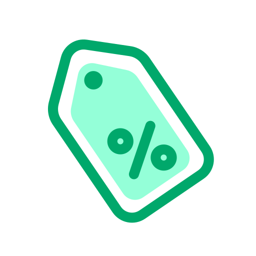 descuento icono gratis