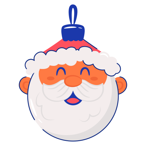 papá noel icono gratis