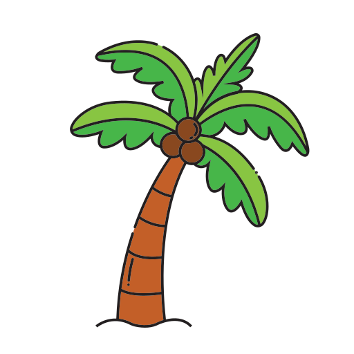 Coconut tree free icon Coconut tree free icon