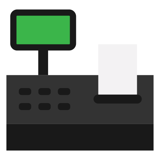 Cashier machine free icon Cashier machine free icon