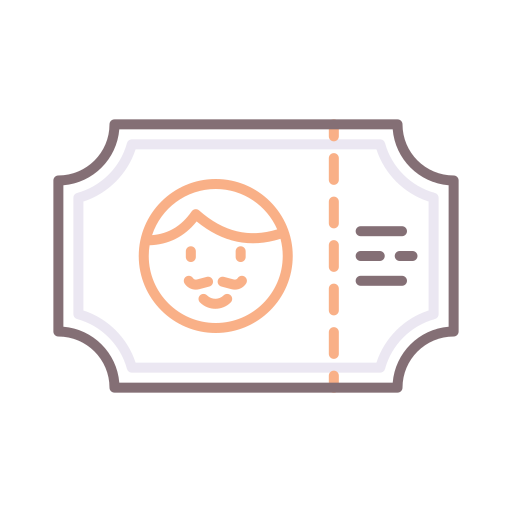 Ticket free icon