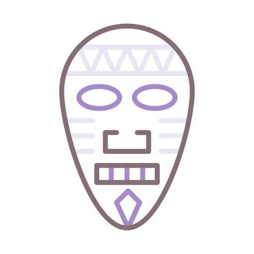 afrikanische maske kostenlos Icon