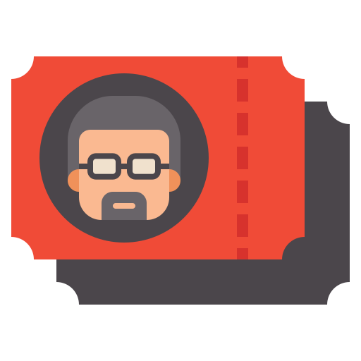 Ticket free icon