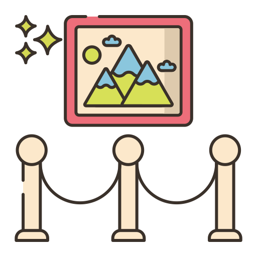 전시회 무료 아이콘