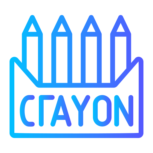 lápiz de color icono gratis