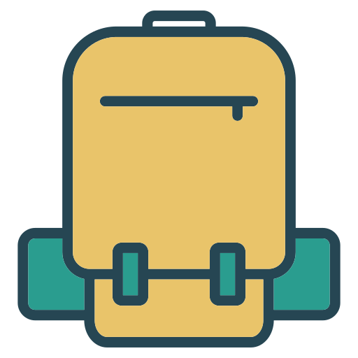 mochila icono gratis