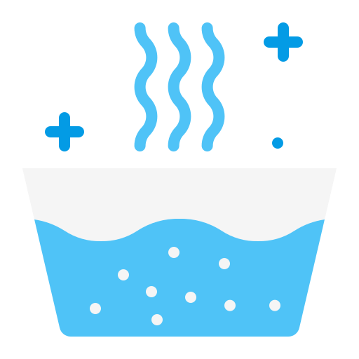 eau chaude Icône gratuit