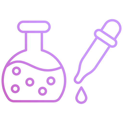 análisis químico icono gratis