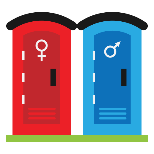 baño público icono gratis