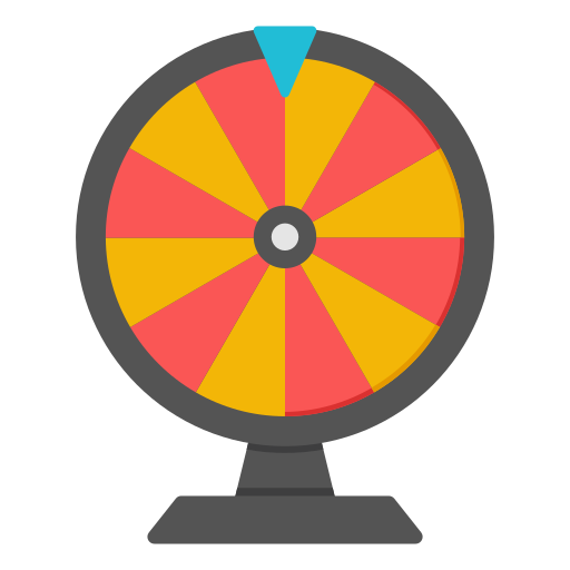 rueda de la fortuna icono gratis