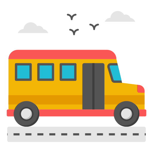 autobús escolar icono gratis