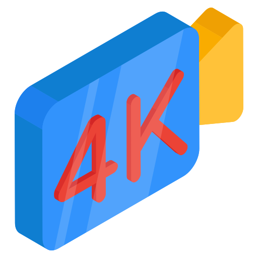 4k resolution free icon 4k resolution free icon