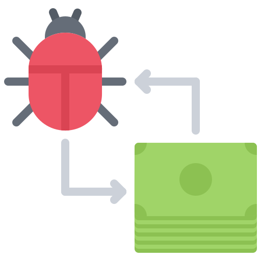 Virus bug free icon Virus bug free icon