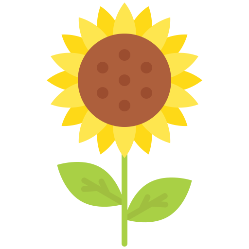 girasol icono gratis
