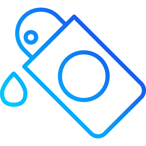 botella de color icono gratis