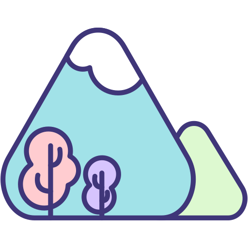 montagne Icône gratuit