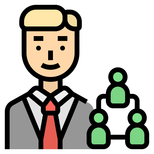 Gerente icono gratis