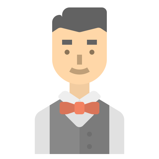 Waiter - Free Icon