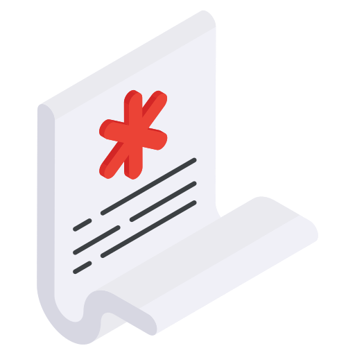 prescripción icono gratis