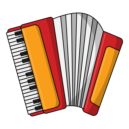 Аккордеон бесплатно иконка Аккордеон бесплатно иконка