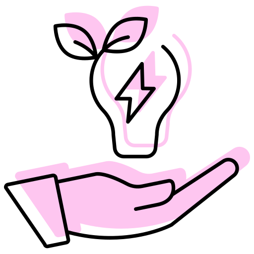 ahorro de energía icono gratis