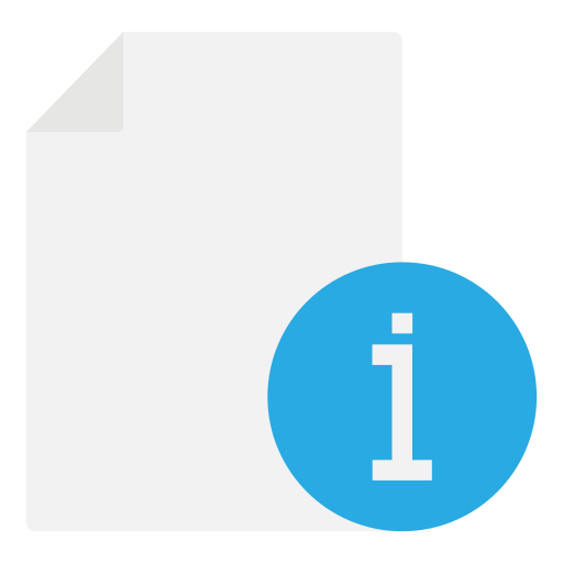 información icono gratis