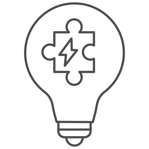 Energy saving light free icon Energy saving light free icon