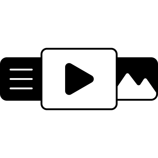 Digital content free icon