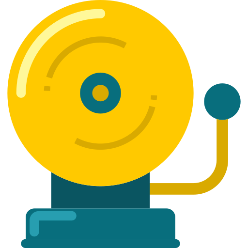 sonnette d'alarme Icône gratuit sonnette d'alarme Icône gratuit