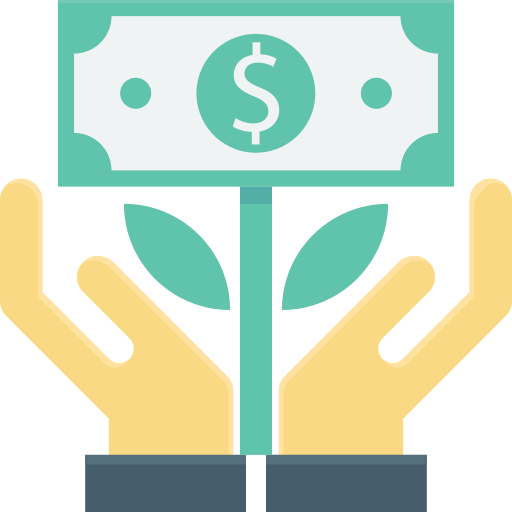 crecimiento empresarial icono gratis