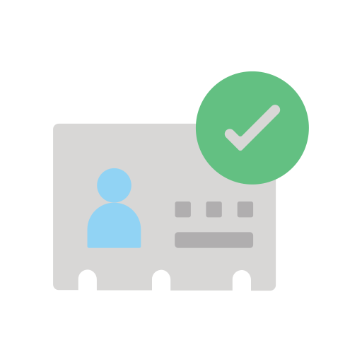 tarjeta de identificación icono gratis