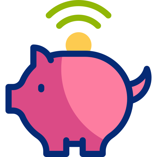 Économie en ligne Icône gratuit