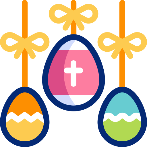 Easter eggs free icon Easter eggs free icon
