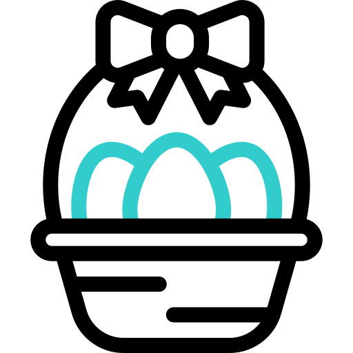 Easter eggs free icon