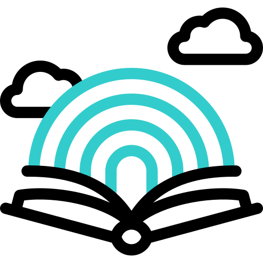 libro de fantasia icono gratis