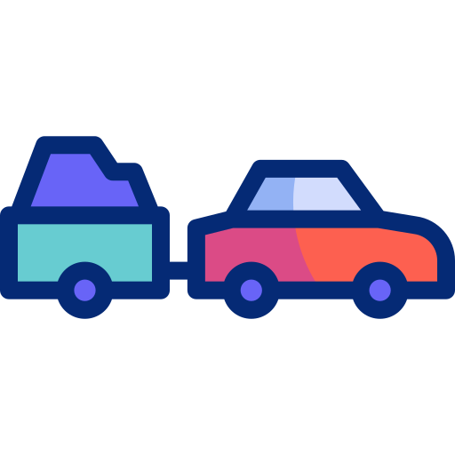 tráiler icono gratis