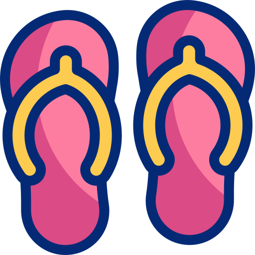 Flip flops free icon
