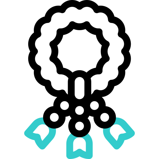 guirnalda icono gratis