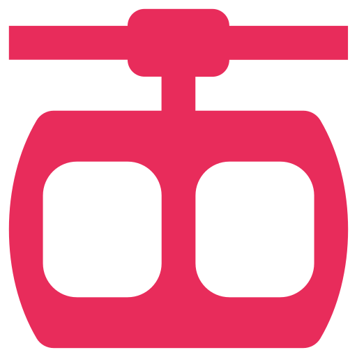 teleférico icono gratis