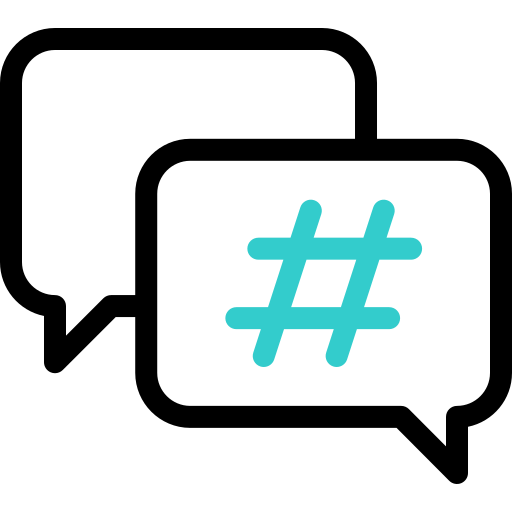 Хэштег бесплатно иконка