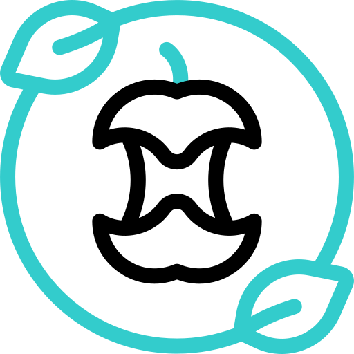 desperdicio de alimentos icono gratis