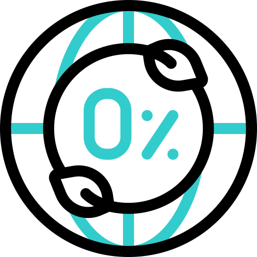 Zero waste free icon Zero waste free icon