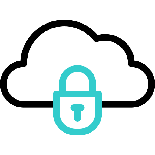 Cloud server free icon