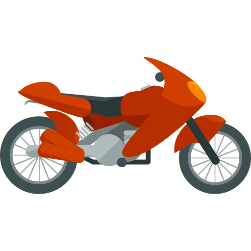 motocicleta icono gratis