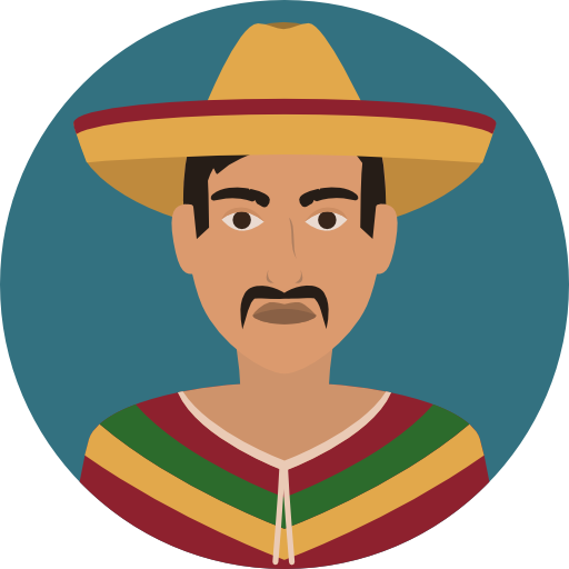 mexicano icono gratis