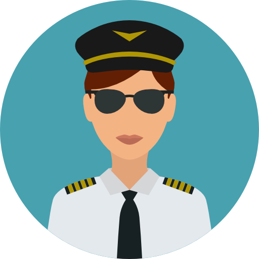 piloto icono gratis