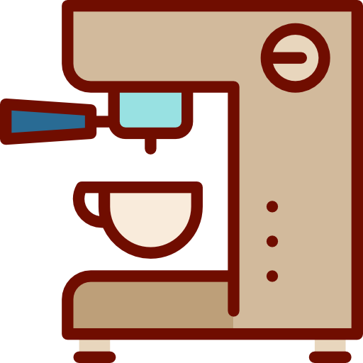 Coffee machine free icon Coffee machine free icon