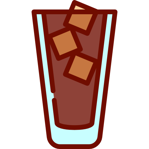 caffè ghiacciato Special Lineal color icona